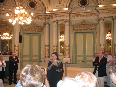 Cedolins en rebre el premi del Grup de Liceistes de 4at i 5è pis.