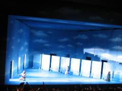 terzet del segon acte. Desdemona, Otello i Rodrigo. Foto ximo