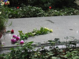 Foto ximo. La tomba de Wagner. 2004