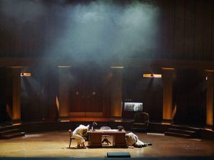 Inici acte 2on. No patiu no s'han cremat els panets. Foto Bofill