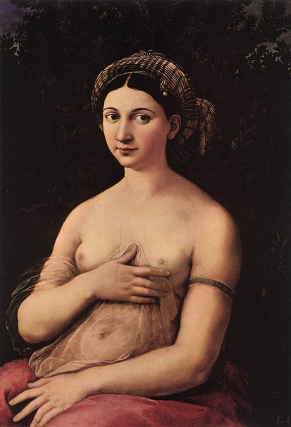 La Fornarina (Rafaello Sanzio 1518-1519)