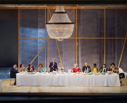 El menjador de can Herodes a la Salome del Liceu. Foto Bofill