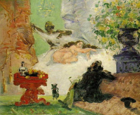 Paul Cezanne - Una Olympia moderna