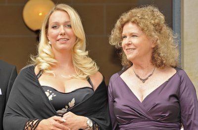 Katharina Wagner i Eva Wagner Pasquier a Bayreuth 25.07.2009