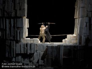 Siegfried acte 3er - Bayreuth - Producció de Tankred Dorst