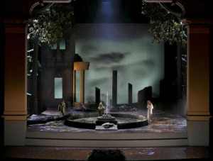 Parsifal  Bayreuth - inici acte 3er. Producció Stefan Herheim  