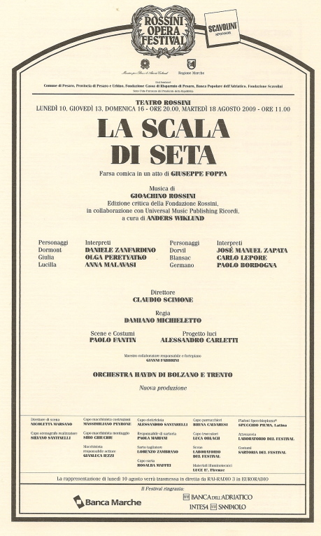 Locandina de La scala di seta