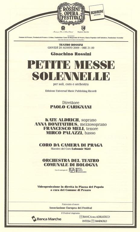 Petite Messe Solennelle