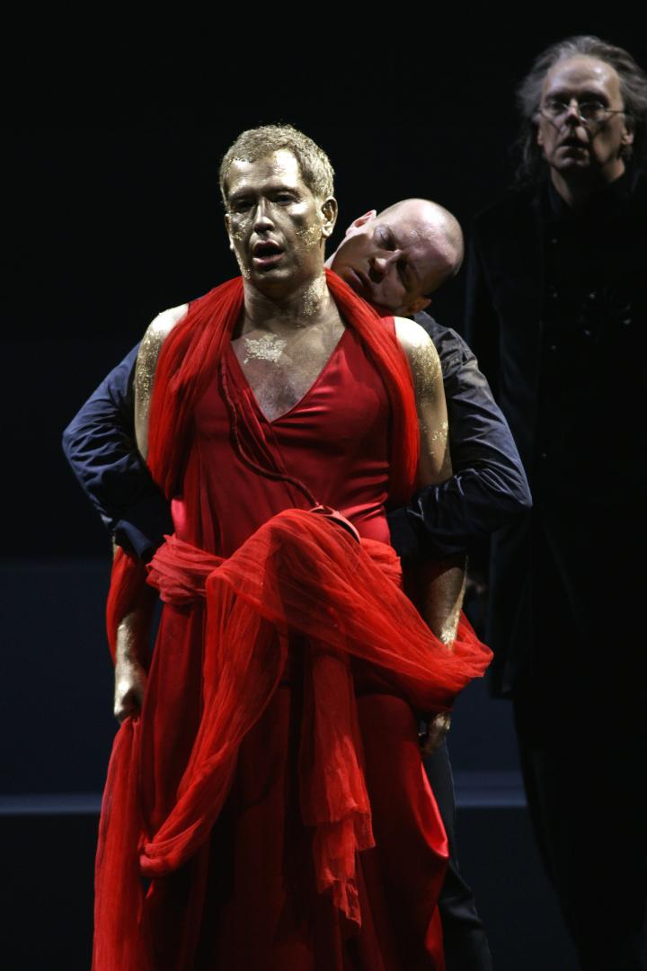 Roger 6 Bregenz Will Hartmann (Hirte) i Scott Hendricks (Roger). Festival de Bregenz 2009