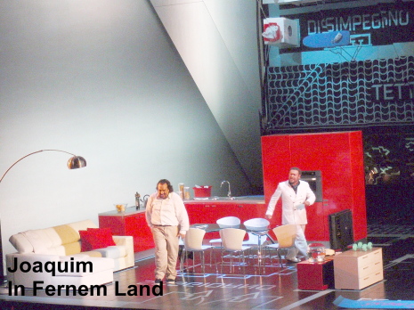 José Manuel Zapata i Carlo Lepore a La scala di seta el 18.08.2009