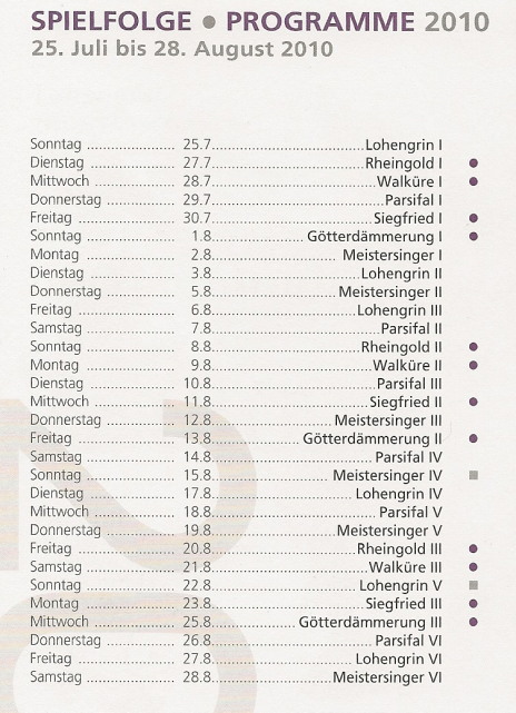 Bayreuth 2010_calendari CALENDARI BAYREUTHER FESTSPIELE 2010