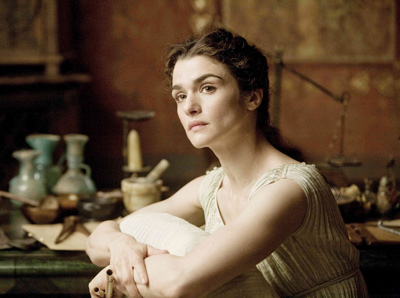 Rachel Weisz (Hipatia) a Agora d'Alejandro Amenábar