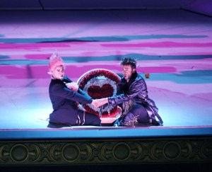 Michael Maniaci (Amor) i Marco Vinco (Doristo) a L'arbore di Diana del Liceu, 2009-2010. Foto Bofill