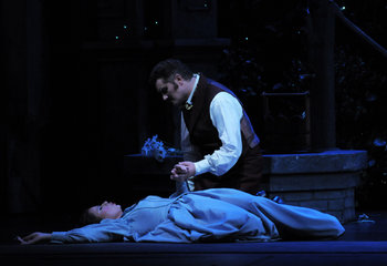 Ana María Martínez i Piotr Beczala al Faust de Chicago 2009 (AP Photo/Lyric Opera of Chicago, Dan Rest)