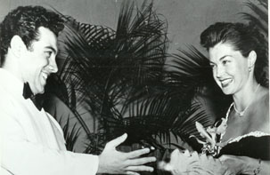 Mario Lanza i Esther Williams, ambdós, estels de la MGM