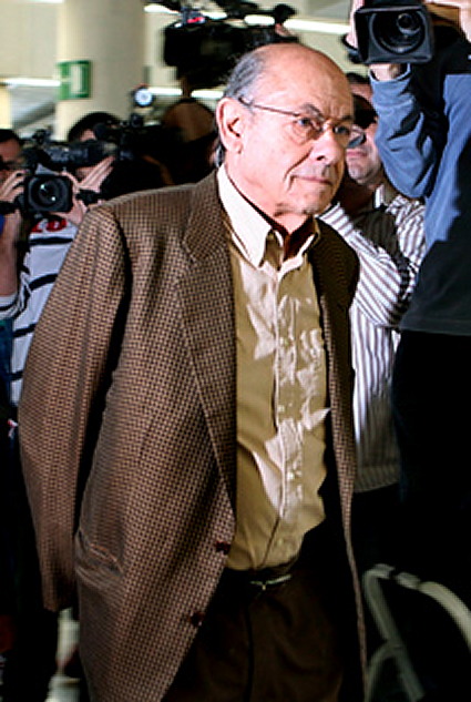 Félix Millet (19 d'octubre de 2009) entrada al Jutjat