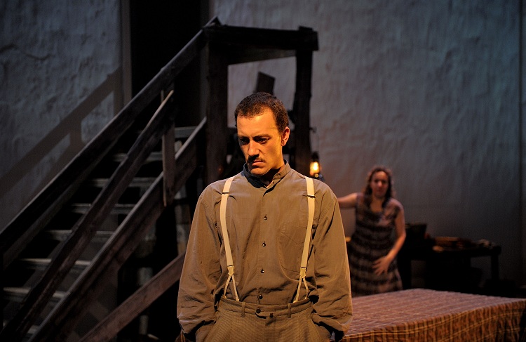 Roger Casamajor (Jaume) i Àurea Márquez (Conxa). Pedra de Tatera TNC 2011. Foto David Ruano