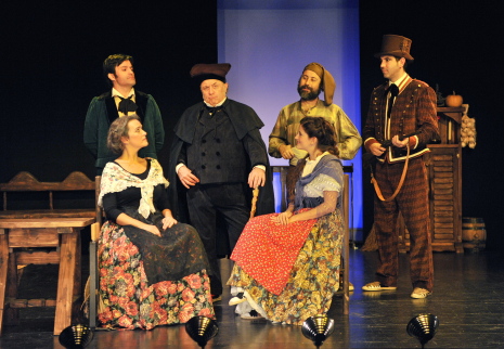 DSC_6892_1 © A Bofill Mariona Pallach, Maqerta Casals, Jordi Mas, Jaume Costa, Rafel Aragonès, a l'esquella de la Torrasa. Foto © A Bofill