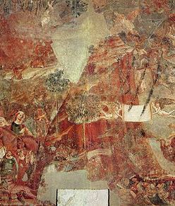 El triomf de la mort de Bonamico Buffalmaco (1336) Fresc cementiri de Pisa