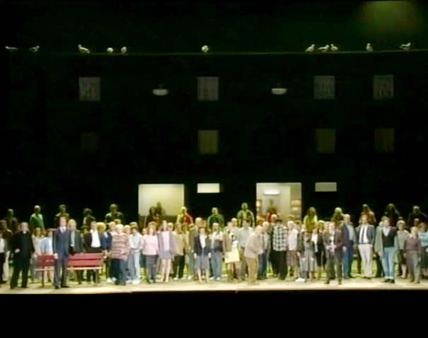 Peter Grimes al Teatre alla Scala de Milà 2012. Producció de Richard Jones.