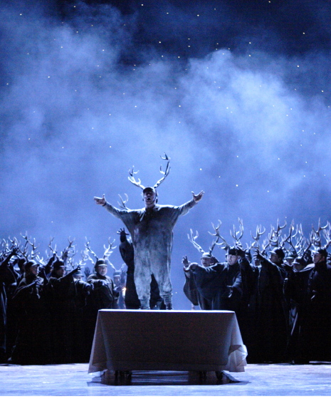 Falstaff, acte 3er escena 2ª, producció de Robert Carsen 