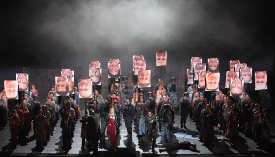 Boris Godunov a la Staatsoper de Munic, producció de Calixto Bieito