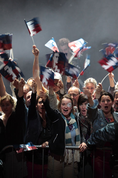 Boris Godunov a Munic 2013. Producció Calixto Bieito. Fotografia: Bayerischen Staatsoper