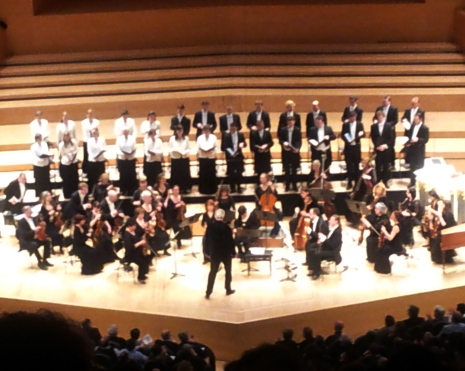 The Monteverdi Choir, English Baroque Soloists i John Eliot Gardiner a L'Auditori, 26/03/2013. Foto gentilesa de l'Elvira