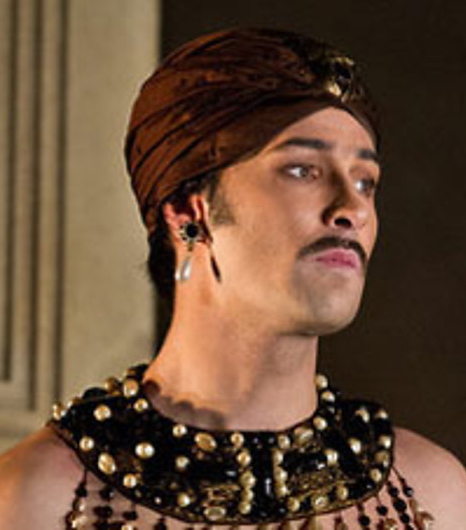 Christophe Dumaux, Tolomeo a Giulio Cesare al MET. Producció de David McVicar