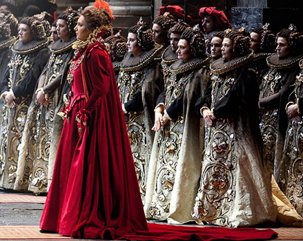 Barbara Frittoli, Elisabetta al Don Carlo del Teatro Regio de Torí, producció de Hugo de Ana 