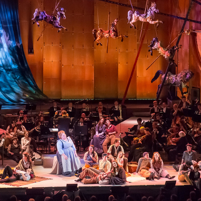 Producció de Carousel al Lincoln Center 2013 de John Rando.