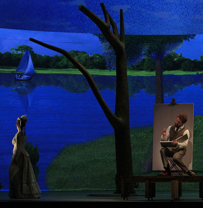 Julian Ovenden a Sunday in the Park with George al Teatre Chatelet de Paris