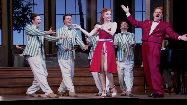  Laura Claycomb la Zerlinetta Pin-Up a l'Ariadne auf Naxos del Festival de Glyndebourne 2013. Producció de Khtarina Thoma