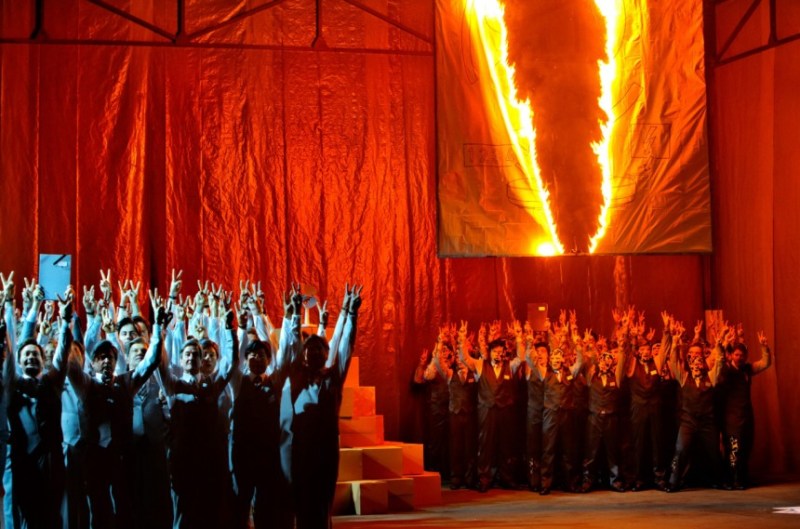 Der Fliegende Holländer a bayreuth, producció de Jan Philipp Gloger