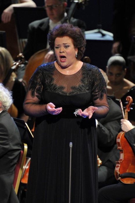 Violeta Urmana (Isolde) Proms 27 de juliol de 2013 Foto BBC/Chris Christodoulou