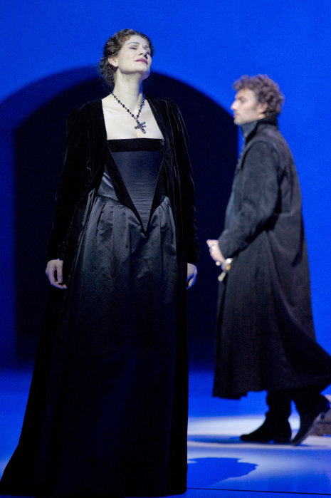 Anja Harteros (Elisabeth) Don Carlo Salzburg 2013 Foto: Monika_Rittershaus