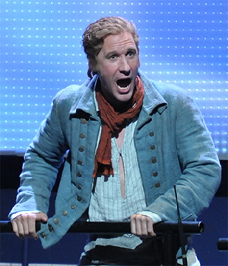 El baríton Jacques Imbrailo com a Billy Budd al Royal Albert Hall de Londres. Fotografia de Chris Christodoulou/BBC