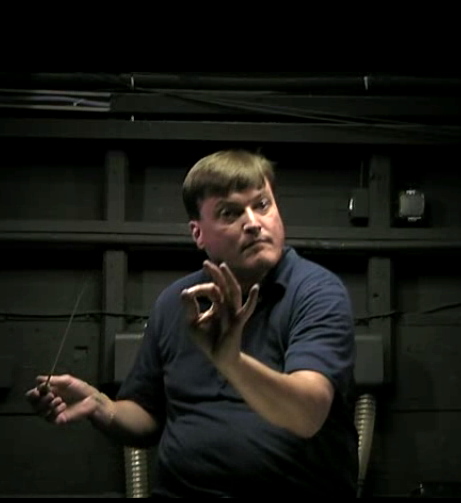 Christian Thielemann al mític fossat del Festspielhaus de Bayreuth dirigint l'obertura de Der Fliegende Holländer el 25 de juliol de 2013