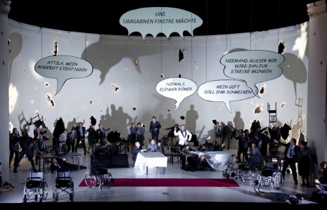 Attila de Verdi al Theater an der Wien, produccio de   Peter Konwitschny