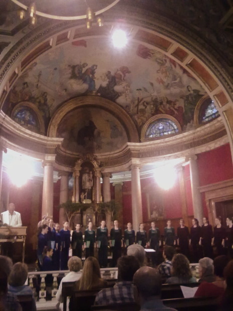 Concert de presentació de I Vivaldini, església de Sant Gaietà (barcelona), 20 d'octubre de 2013