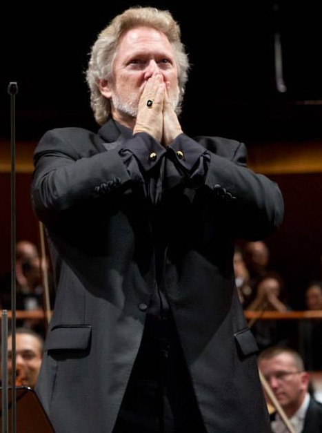 Gregory Kunde (Peter Grimes) al Parco della Musica de Roma. Foto gentilesa del Facebook dell'Accademia Nazionale di Santa Cecilia