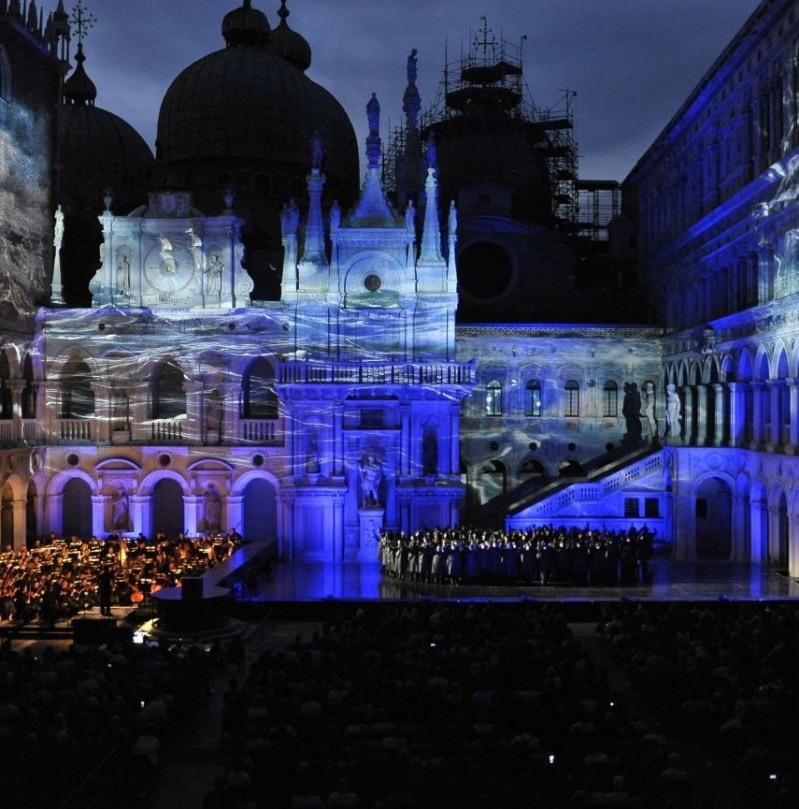 Otello al Palau Ducal de Venècia, juliol del 2013. Foto gentilessa de GBopera