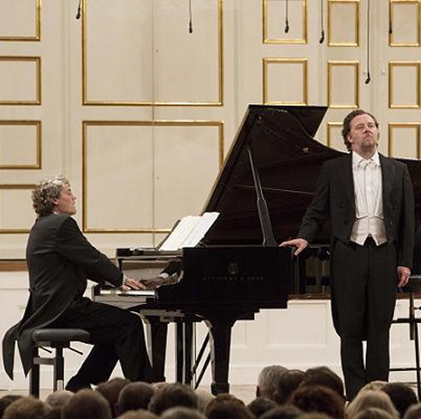 Festival de Salzburg 8 d'agost de 2013  Gerold Huber (piano) i Christian Gerhaher (piano) Fotografia: Silvia_Lelli_jens-f-laurson