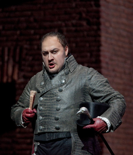 George Gagnidze, Scarpia  al MET, foto Ken Howard/MET