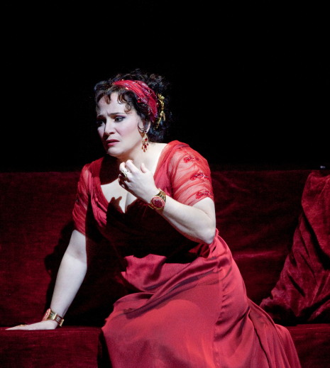 Patricia Racette, Tosca al MET. Fotografia Ken Howard/MET