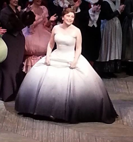 Karine Deshayes (Cendrillon) Gran Teatre del Liceu 28 de desembre de 2013.Foto gentilesa de Gemma (Facebook)