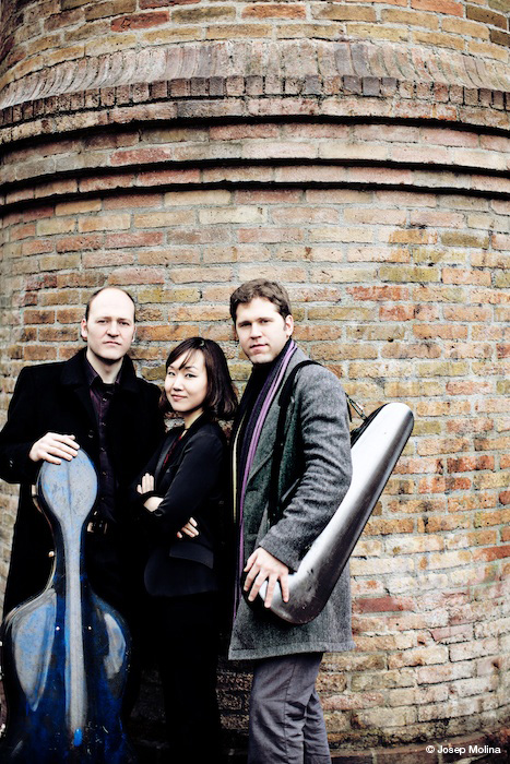 Arnau Tomàs, Hyo-Sun Lim i Abel Tomàs, Ludwig Trio Fotografia: Josep Molina