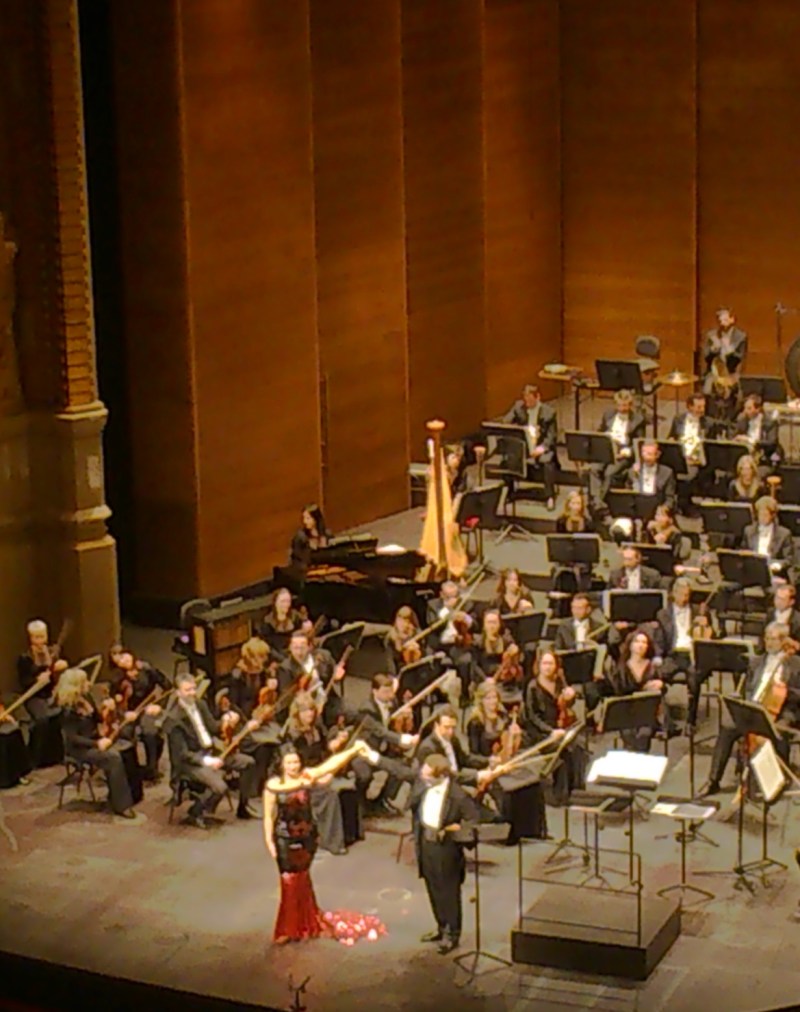 Angela Ghoerghiu al Liceu, 25 d'abril de 2014 foto IFL