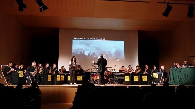 Big Band del CEME, Auditori 3 de L'Espai Cultural de Sabadell, 30 de juny de 2014. Fotografia Joana Soler