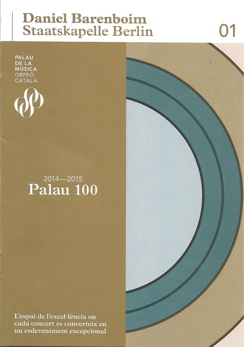 Staatskapelle Barenboim Palau 100
